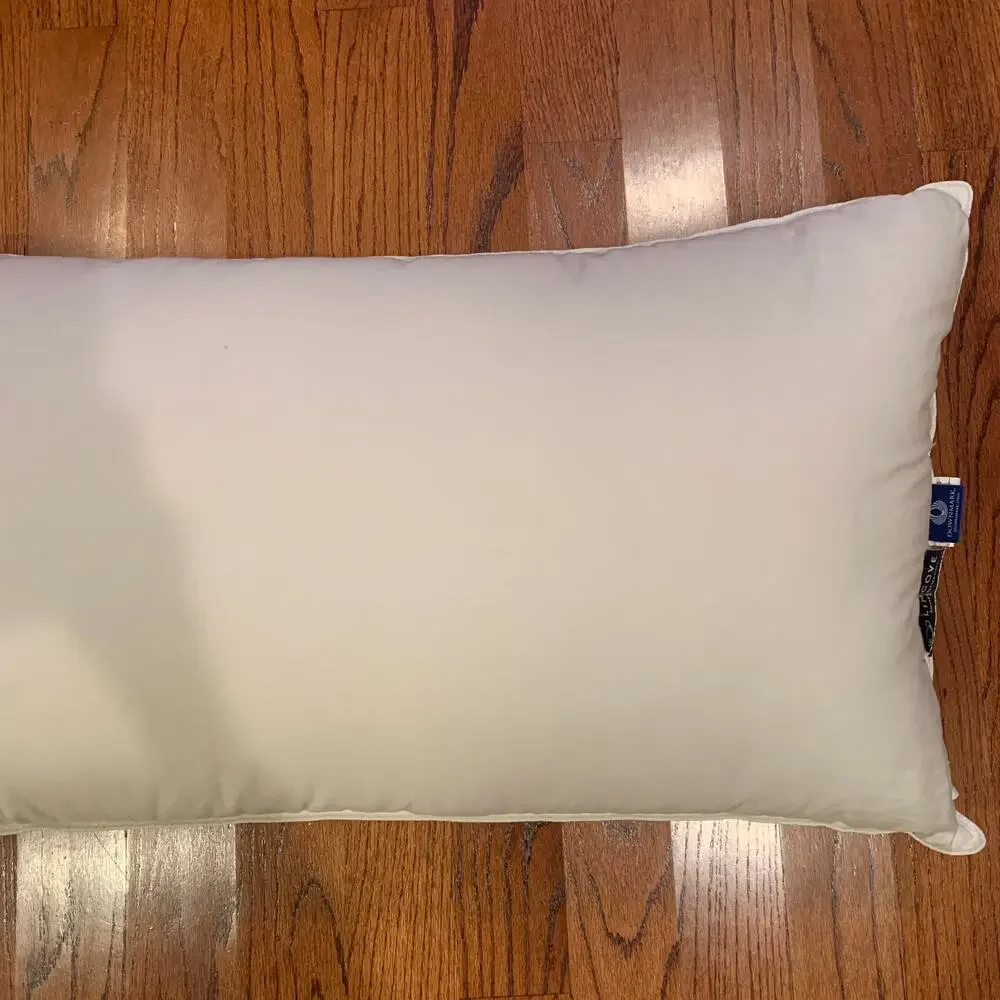 Lincove Cloud Natural Canadian White Down Luxury Sleeping Pillow - KING - 28 oz